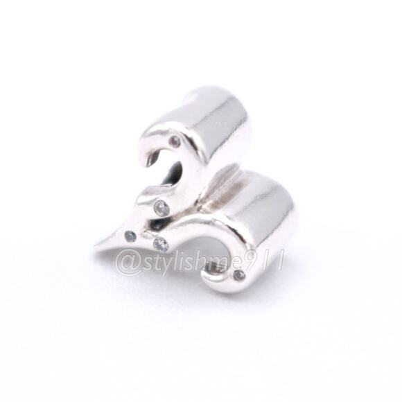 Authentic PANDORA Sparkling Aries Zodiac Sign Charm - 798416C01 - Picture 6 of 10